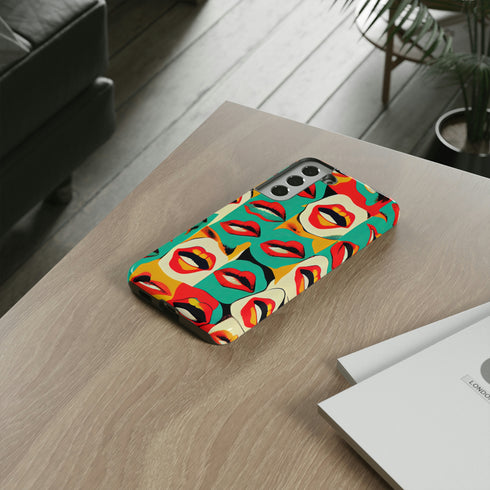 Mouthy Pop Art Phone Case