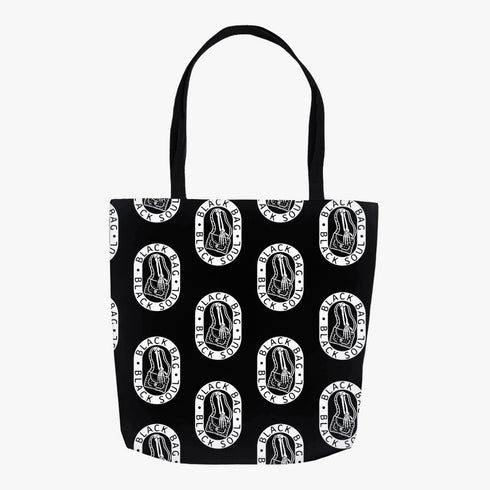 Black Soul Goth Tote Bag
