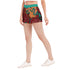 Sneaky Snakes Track Shorts in Brown/Green