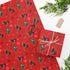 Red Roller Skate Christmas Wrapping Paper