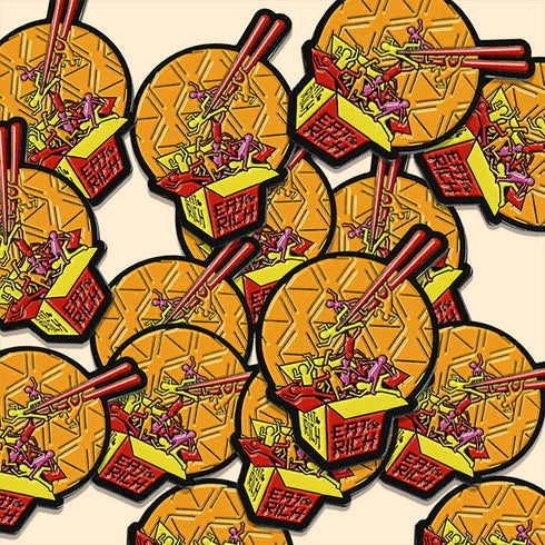 Eat the Rich Enamel Pin