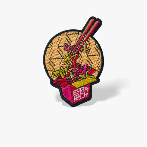 Eat the Rich Iron-On Patch