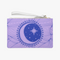 Purple Zodiac Moon Clutch Purse