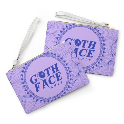 Goth Face Wristlet