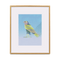 Giclee Bird Art Print - Blue