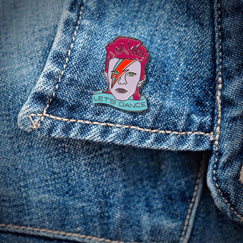 Bowie Let's Dance Pin