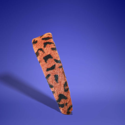 Leopard Print Furry Headband