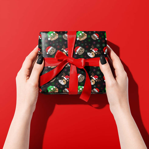 Christmas Cats Wrapping Paper