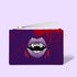 Vampire Vegan Leather Fashion Clutch Bag