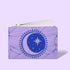 Purple Zodiac Moon Clutch Purse