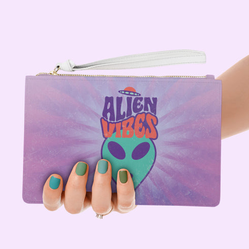 Alien Vibes Wristlet