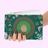 Green Beetle Insect Wristlet