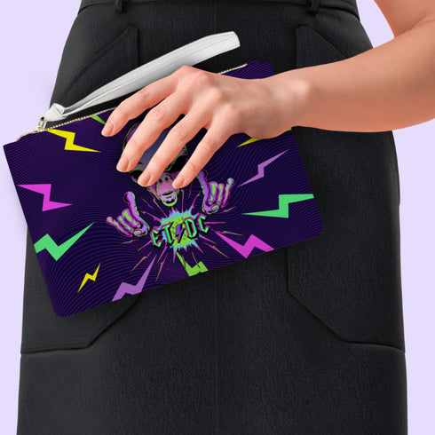 Heavy Metal Alien ET/DC Clutch Purse