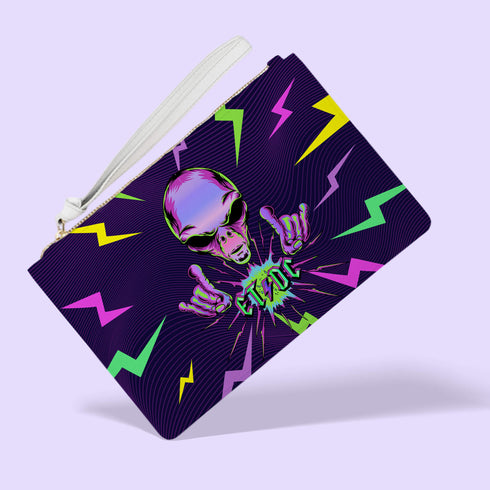 Heavy Metal Alien ET/DC Clutch Purse