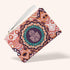 Orange Hamsa Wristlet Handbag