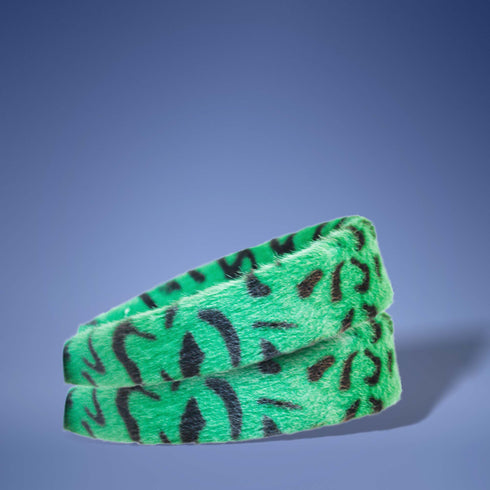 Leopard Print Furry Headband
