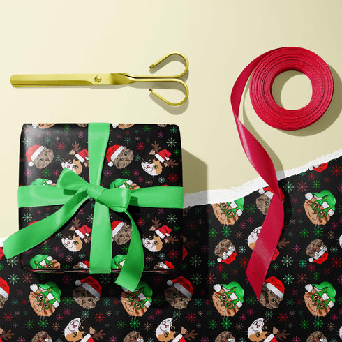 Christmas Cats Wrapping Paper
