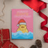 Merry Ducking Christmas Card