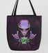 Alien ET/DC Rock'n'Roll Canvas Alien Tote Bag