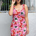 Floral Mad-Eyed Bodycon Dress