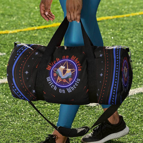 Witch on Wheels Roller Skate Duffle Bag