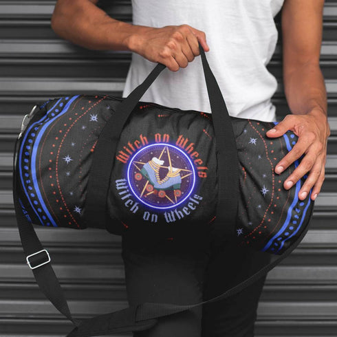 Witch on Wheels Roller Skate Duffle Bag