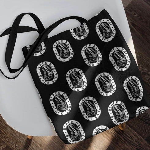 Black Soul Goth Tote Bag