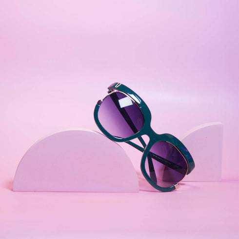 Farrah Cut-Out Frame Sunglasses