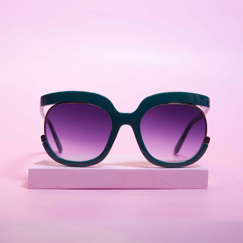 Farrah Cut-Out Frame Sunglasses