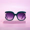 Farrah Cut-Out Frame Sunglasses