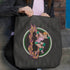 Green Roller Derby Skater Tote Bag