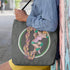 Green Roller Derby Skater Tote Bag