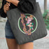 Green Roller Derby Skater Tote Bag