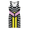 Hypnotic Color Block Bodycon Dress