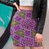Kaleidoscope Print Mini Skirt