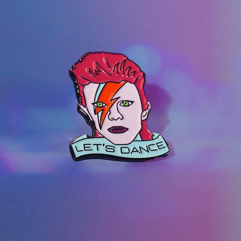 Bowie Let's Dance Pin