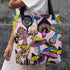 Magic Mushrooms and Frogs Tote Bag