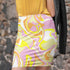 Creamsicle Swirl Print Mini Skirt in Pastel