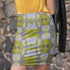 Mirrored Moss Print Mini Skirt