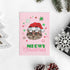 Cat Christmas Card