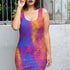 Tequila Sunrise Bodycon Dress