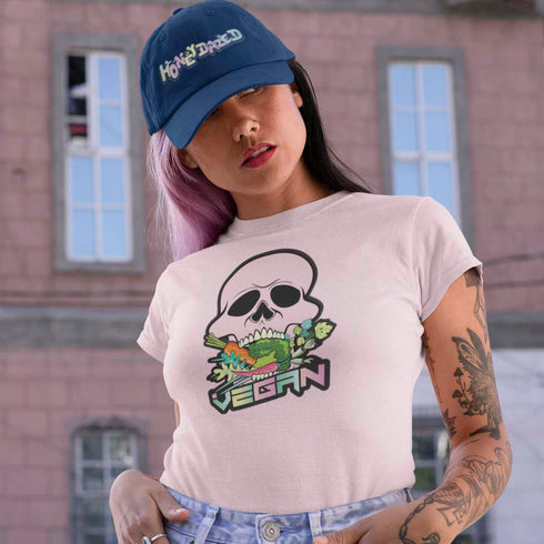 Vegan Skull Tee