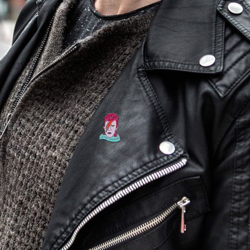 Bowie Let's Dance Pin