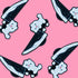 Stabby Kitty Enamel Metal Pin
