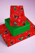 Red Roller Skate Christmas Wrapping Paper