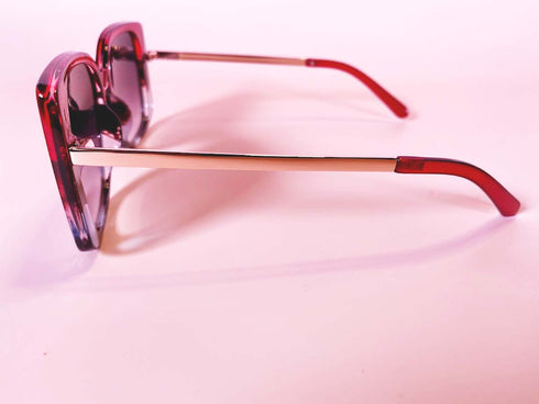 Striped Red and Blue Sunglasses