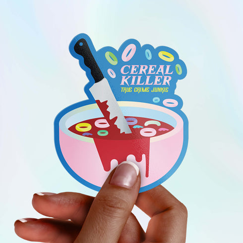 Cereal Killer Vinyl Sticker