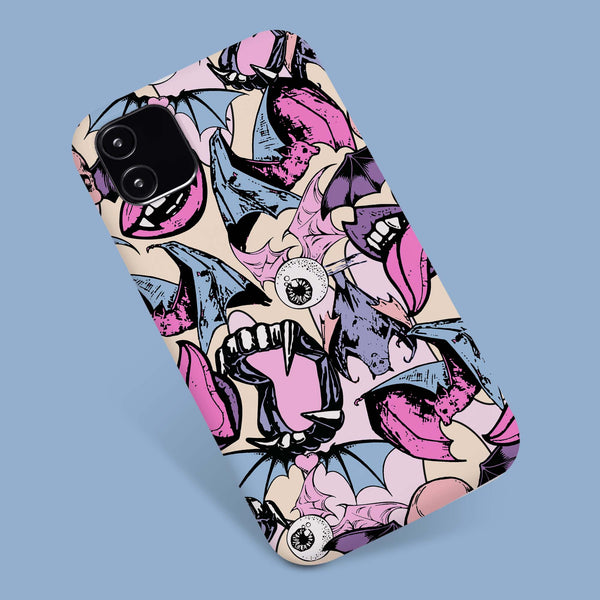 Pastel Vampire Bat Phone Case