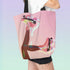 Pink Roller Skate Tote Bag