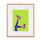 Skates Up Wall Art Print - Green
